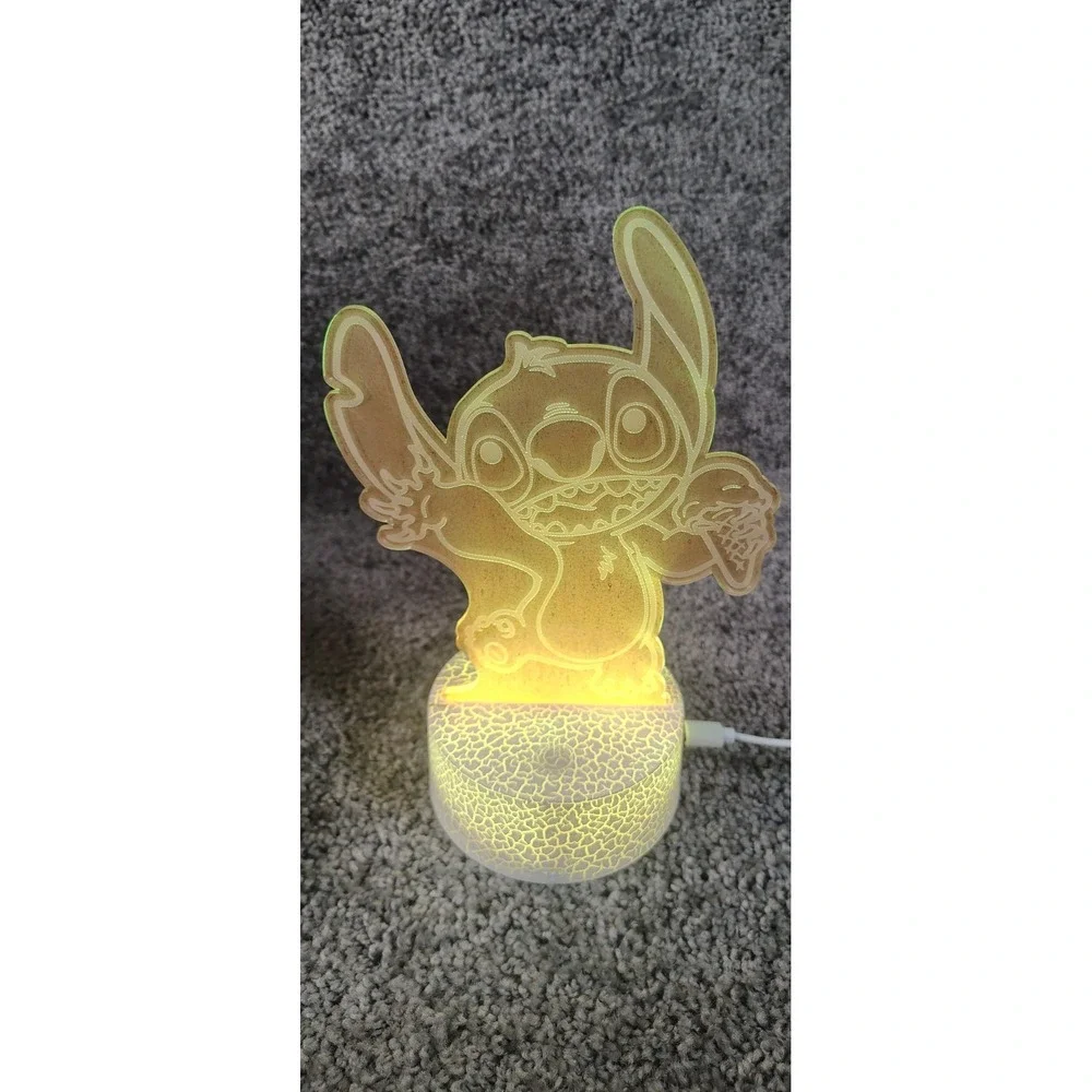 Stitch 3d Desklamp